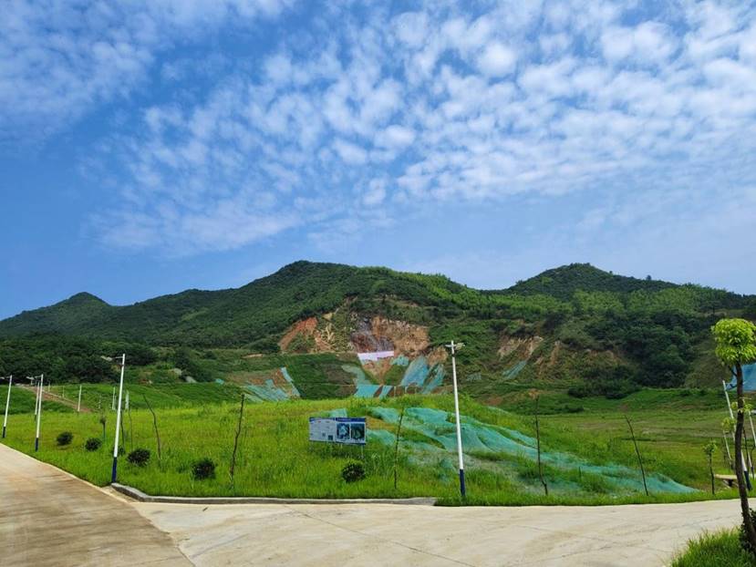 銅山、前山露天采坑復(fù)墾項(xiàng)目完成